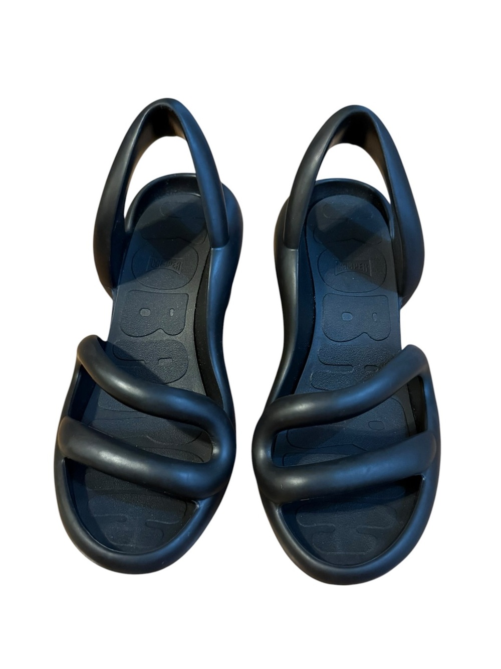 Camper Kobarah Tubular Foam Sculptural Sandal Black EU 39 US 8 Unisex - Picture 2 of 5